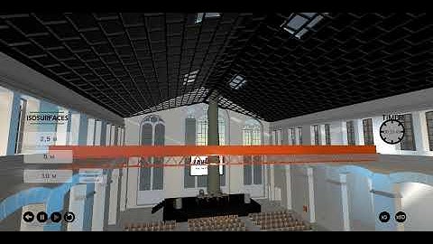 FDS to UNITY3D - Fire Safety Enginneering and Virtual Reality - Isosuperfici scenario 1