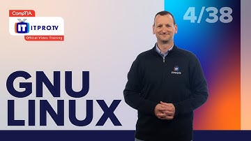 GNU Linux Overview | CompTIA IT Fundamentals+ (FC0-U61) | Part 4 of 38