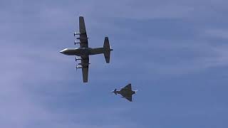 Austrian Air Force 'Quick Reaction Alert' Demo at RIAT 2022