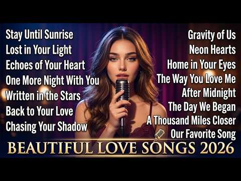 Beautiful Love Songs Playlist 2026 🎶 Music That Feels So Close | Emotional Songs Collection