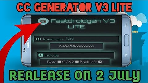 [CC GENERATOR V3 LITE] FIRST LOOK