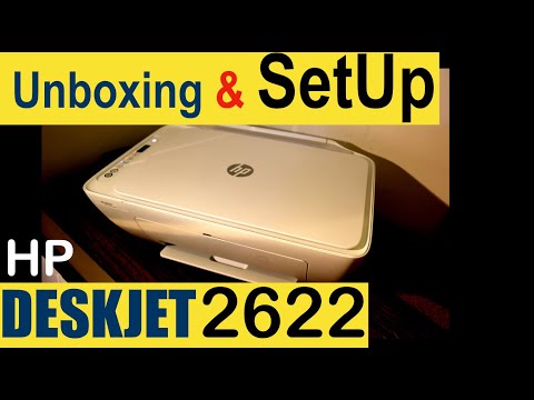 HP Deskjet 2622 quick Setup, Unboxing review.