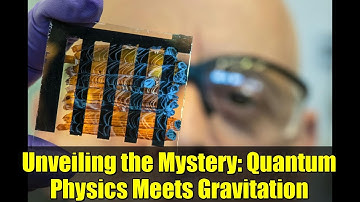 Unveiling the Mystery: Quantum Physics Meets Gravitation