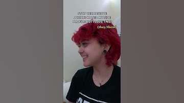 Embrace your authentic self: #theythem #nonbinary