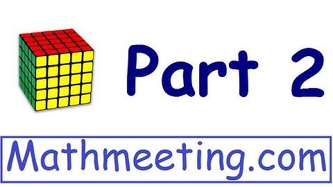 How to solve a 5x5 Rubik