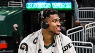 All-Access: Bucks Beat Heat | Celebrating Jim Paschke | Sam Merrill's Birthday | Giannis Interview