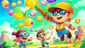 BUBBLE SHOOTER NEW GAMEPLAY LEVEL 280 TO 285 😳 / BUBBLE SHOOTER ANDROID GAMEPLAY #50