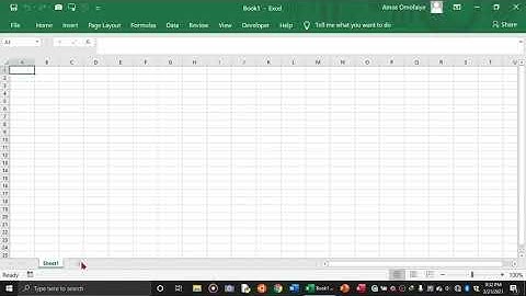 Excel User Interface