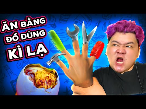 Ăn Hột Vịt Lộn Bằng Búa ? | Thử Thách 24h SỬ DỤNG SAI MỌI THỨ | Mazk Phá Phách # 130