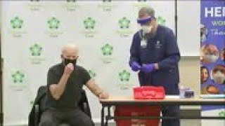 Biden receives 2nd dose of coronavirus vaccine