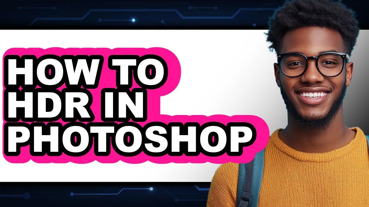 How to Hdr in Photoshop - Step by Step - YouTube