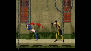 Mortal Kombat II (SNES): Dead Pool Fatality counter attack