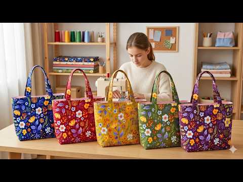 A Tote Bag With Zipper