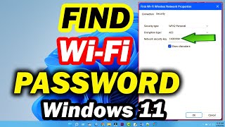 How To Find Your Wifi Password On Computer Windows 11