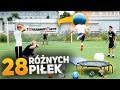 Strzały z trampoliny 28 różnymi piłkami! | PNTCMZ