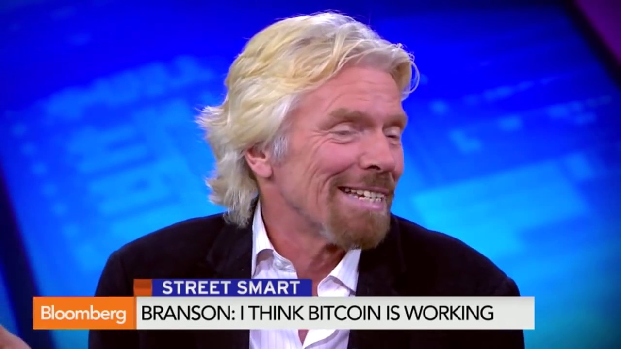 Sir Richard Branson I Think Bitcoin Is Working 1 - YouTube