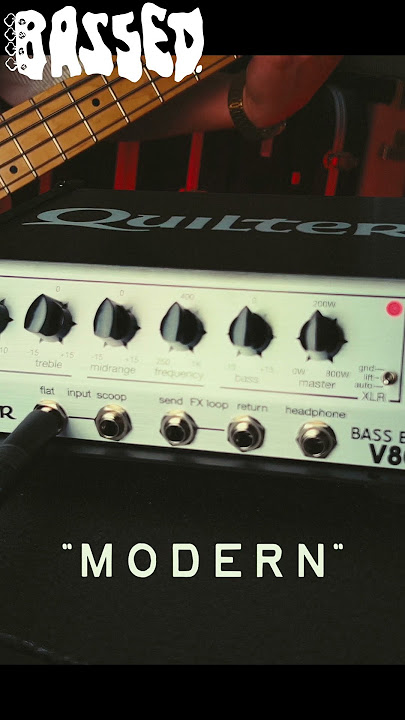 Quilter Bass Block v803 INSANE bang for buck #BassAmpReview#QuilterBassAmp #BassAmpDemo #BassGear