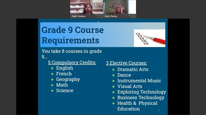 Grade 9 Information Night