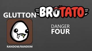 Brotato - Glutton (Danger 4) with planks