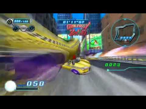Sonic Riders: Zero Gravity - 80's Boulevard - Mission 06