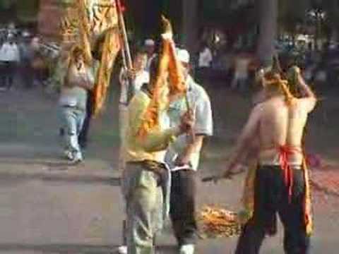 返回永安宮神佛入廟 南州鄉永安宮萬善宮2008年南鯤鯓進香影片39