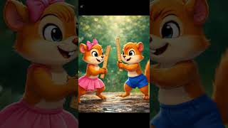 He Pretended to Be Defeated… Then THIS! 🐿️#learnnumbers #robot #countingforkids