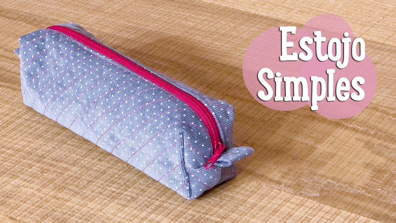 Estojo Simples - Costura Comigo
