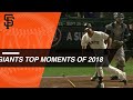 Check out the Giants top moments of 2018