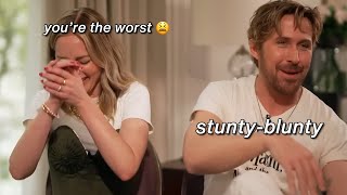 Ryan Gosling and Emily Blunt being chaotic twins for 5 minutes