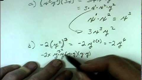 5.1.1 Integer Exponents - Rules of Exponents