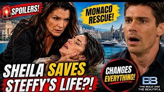 🚨 Sheila SAVES Steffy’s Life! Monaco Rescue Changes Everything! | Bold & Beautiful Spoilers