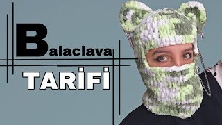 Balaclava Tarifi | Puffy Balaclava Nasıl Örülür? | Balaclava Pattern