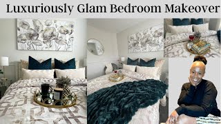 LUXURIOUSLY GLAM BED STYLING | ZGallerie + Macy's Bedding *New 2022