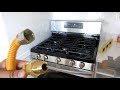 Samsung Gas Range Install | Step by Step Close Up View | How To