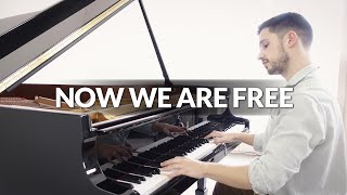 Gladiator - Now We Are Free (Hans Zimmer &amp; Lisa Gerrard) | Piano Cover + Sheet Music