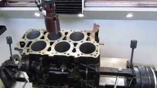 Rottler H75X Honing Vw Vr6 At Rematec Show 2015