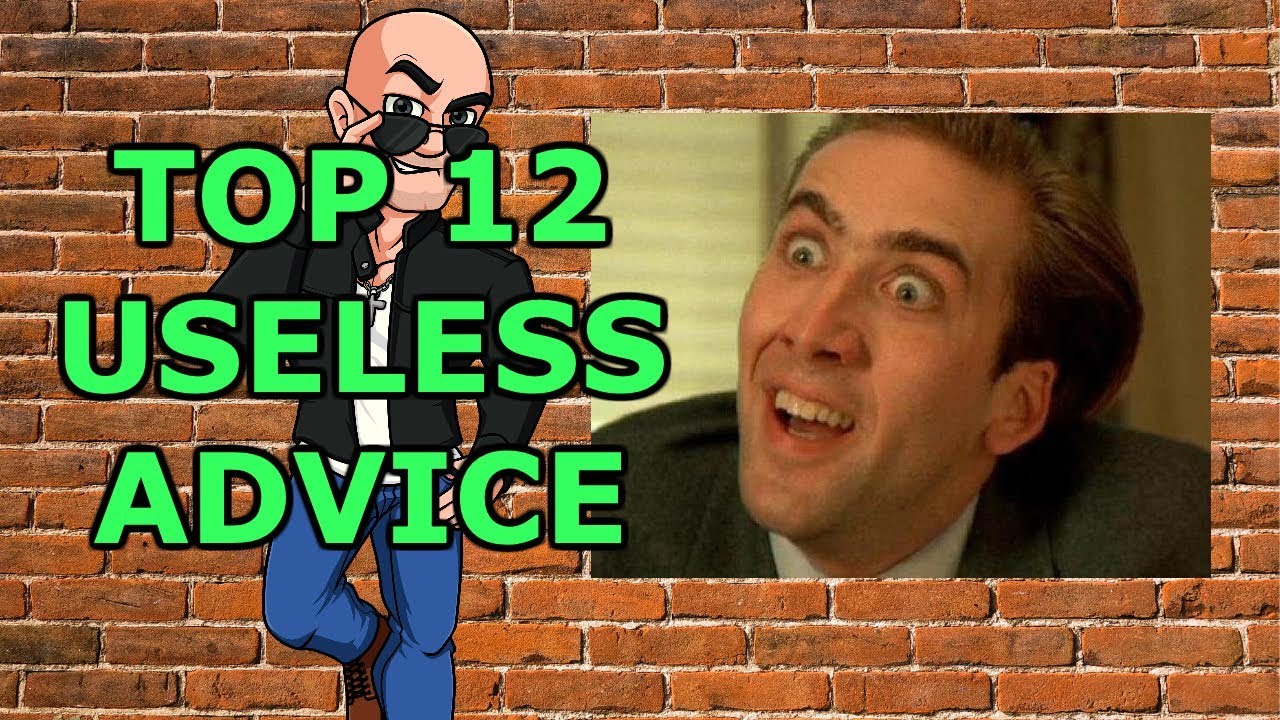 TOP 12 most USELESS ADVICE by motivational speakers