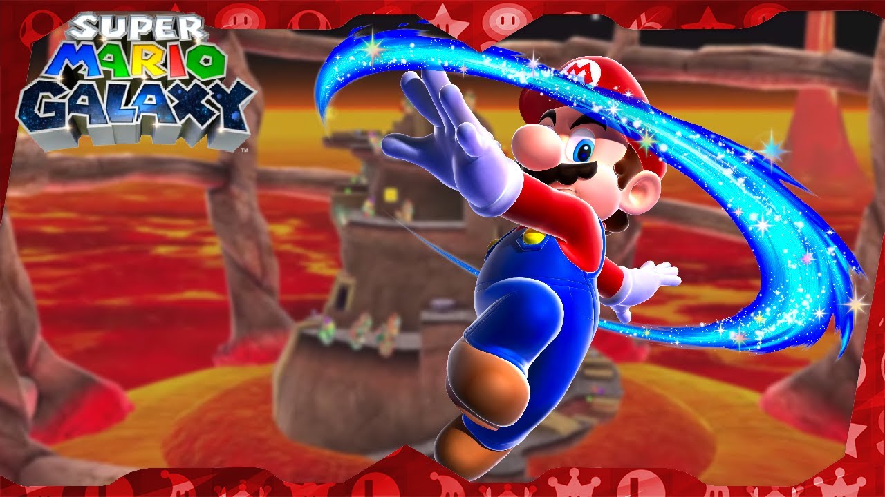Super Mario Galaxy Walkthrough ᴴᴰ | Melty Molten Galaxy (All Power Stars)