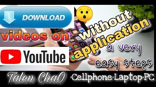 Download Videos from Youtube without Application using android cp, Easy and Fast Steps by Talen ChaO screenshot 5