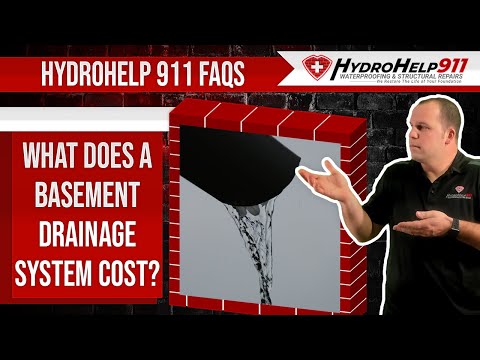 What Does a Basement Drainage System Cost?