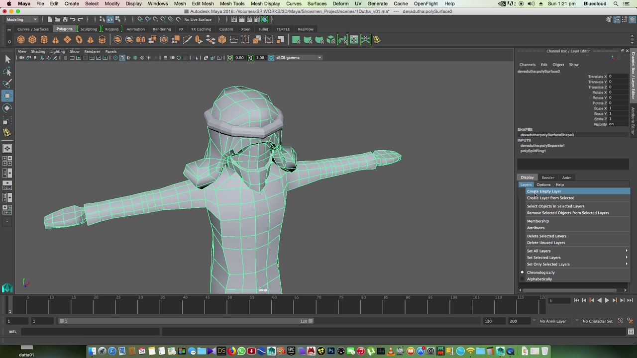 UV unwrapping Tutorial in Maya 2016 - YouTube
