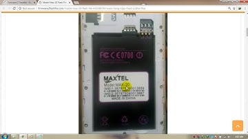 Maxtel Max 20 Flash File,Update Firmware Download,