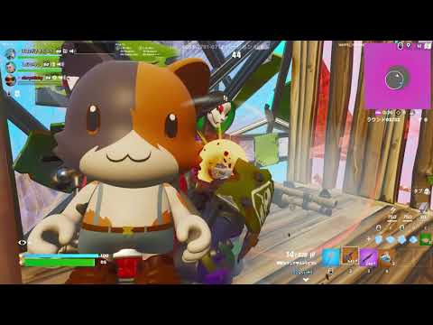 やっと休みだーっ！今日はモンスター飲む🥤 ♬Hoodstar / ヒプノシスマイク【フォートナイト/FORTNITE】