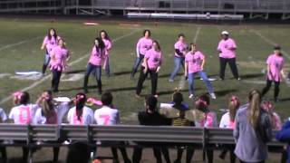 SeniorMoments 2015 ECHS Powder Puff Football Halftime show