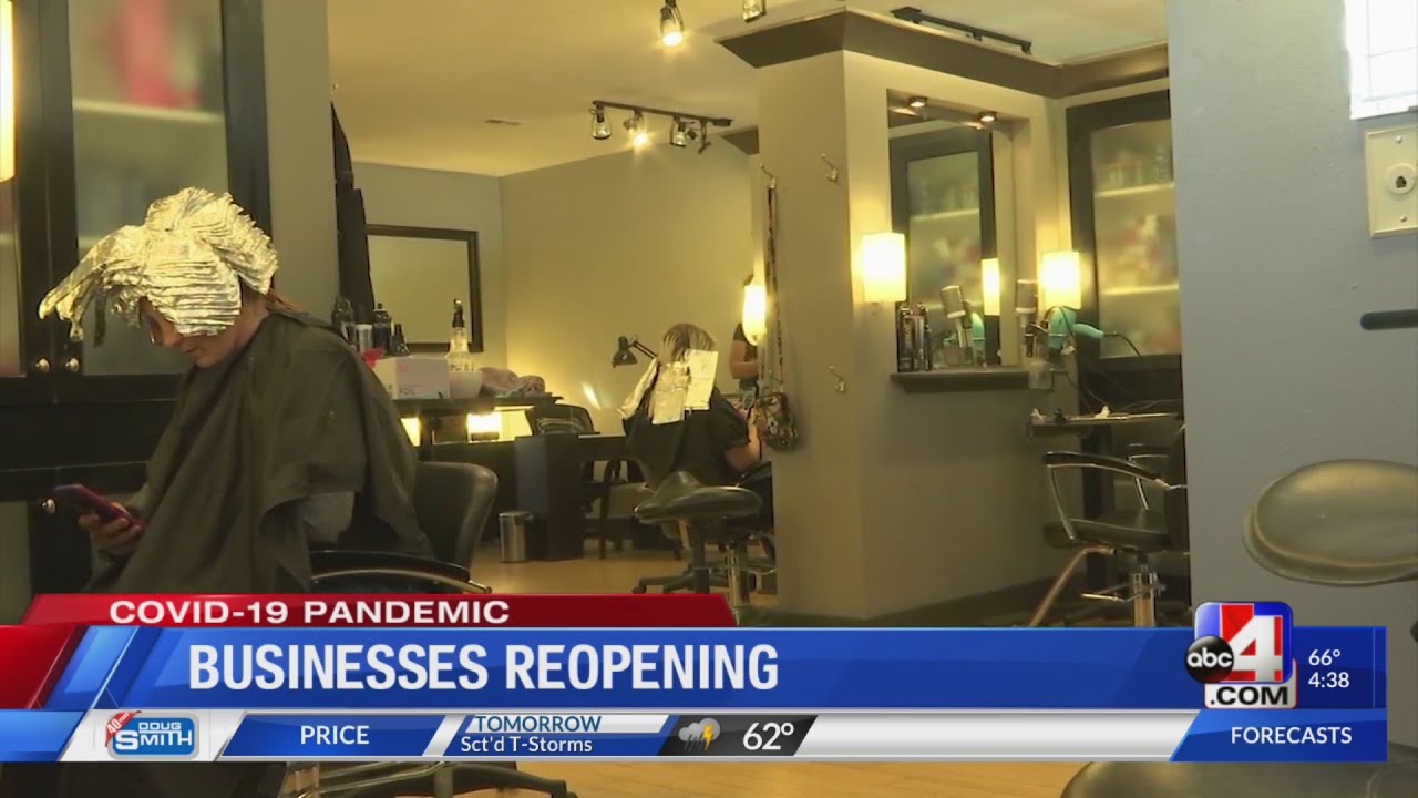 Some hair salons open in Cache County after getting OK'd from Bear