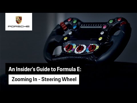 Zooming In: An insider's guide to our Formula E Steering Wheel | TAG Heuer Porsche Formula E team