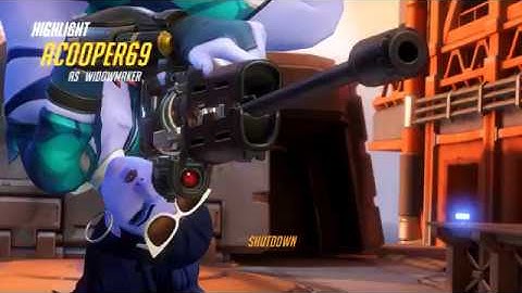 Overwatch: Widowmaker shuts down Reaper Ult