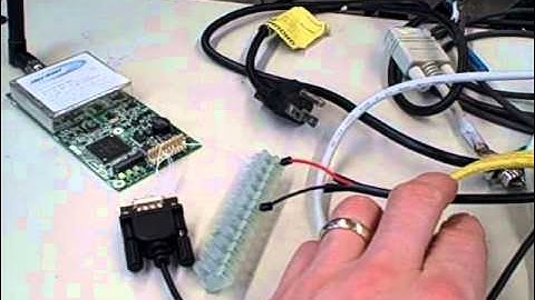 Using FreeWave serial radio units to communicate ASCII text messages