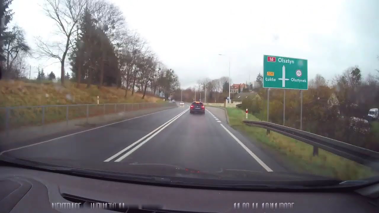 DK 16 Ostróda Olsztyn