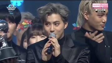 [Today Winner] 16.06.16 EXO 엑소 1위 수상 Win  Encore 엔딩 엠카운트다운 M! Countdown